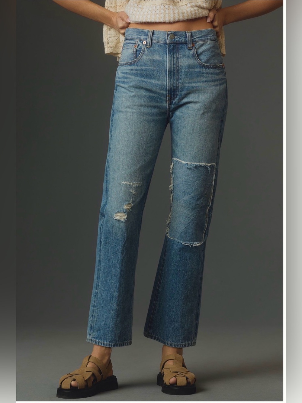 Denimist Jaclyn Slim kick-flare jeans